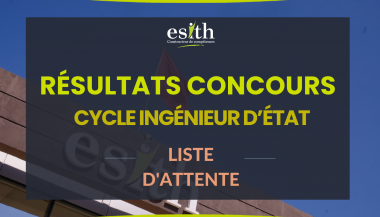 Résultats concours Cycle Ingénieur d'Etat- listes d'attente